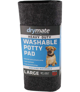 Dry Mate Washable Potty Pads Heavy Duty Charcoal 28 X 29.5 Inches