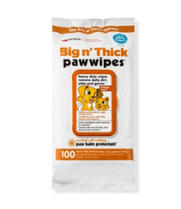 Petkin Big N' Thick Paw Wipes 100ct