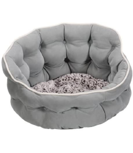SmartyKat® Crown Comfort™ 17x 17x 9 Round Pet Bed