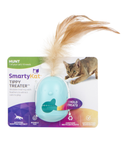 SmartyKat® Tippy Treater™ Wobbler Cat Toy and Treater