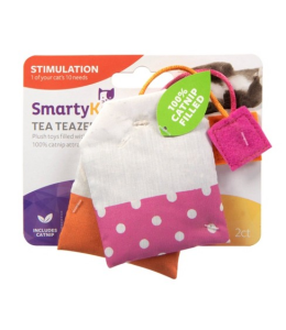 SmartyKat® Tea Teazers™ Set of 2 100% Catnip Filled Cat Toys