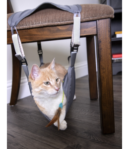 Smartykat® Happy Hammock™ Portable Plush Cat Hangout