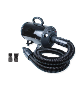 NutraPet C5 blower 2200 W with 1-M flexible tube and several nozzles-BLACK