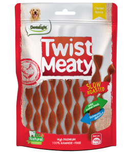 Dentalight 5" Twist Meaty chicken flavour 100g/bag