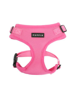 PUPPIA RITEFIT HARNESS PINK EXTRA LARGE Neck 16.5" Chest 22.0" - 32.0"