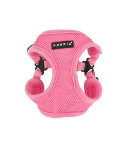 PUPPIA SOFT HARNESS C PINK XL Neck 14.2-16.5" Chest 15.4-17.3"