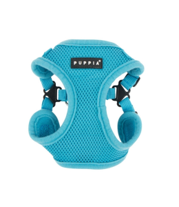 PUPPIA SOFT HARNESS C SKY BLUE XL Neck 14.2-16.5" Chest 15.4-17.3"