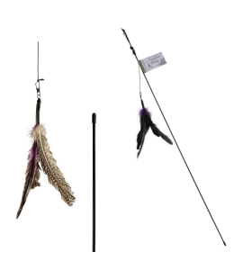 Nutrapet Feather Whip Cat Wand