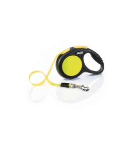 Flexi New Neon M Tape 5 m , black/ neon