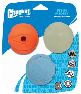 PET MATE CHUCKIT! FETCH MEDLEY MEDIUM