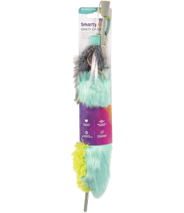 SmartyKat® Crazy Catch™ Crinkle and Catnip Wand Cat Toy