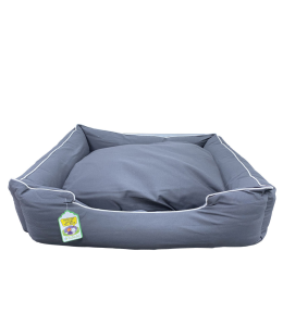 NUTRAPET L-84CM W-74CM H-26CM W/R LOUNGER BED COFFEE M