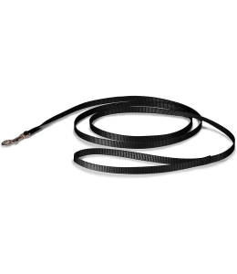 PETMATE NYLON DOG LEASH 5/8"X4' BLACK