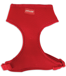 PETMATE MESH DOG HARNESS SMALL 14-16" RED