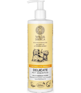 Wilda Siberica. Controlled Organic, Natural & Vegan Delicate pet shampoo, 400 ml