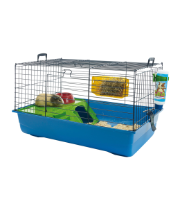 Savic Cage Nero 2 deluxe guinea pig blue/Ass.80x50x44cm