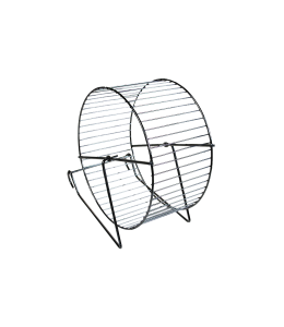 VADIGRAN Hamster wheel metal/chrome 15cm
