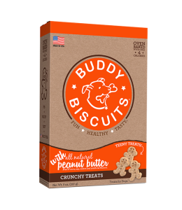 Buddy Biscuits Teeny Crunchy Treats With Peanut Butter - 8 Oz