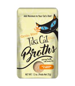 Tiki Cat Broth Chicken -1.3 Oz Pouch