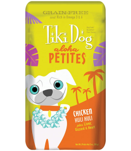 Tiki Dog Aloha Petites Wet Dog Food Chicken Huli Huli-3.5 Oz Pouch