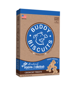 Buddy Biscuits TEENY Crunchy Treats with Bacon & Cheese  8 oz