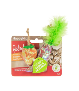 Petlinks® Poppin' Peppers 100% Catnip Filled Toys S/2
