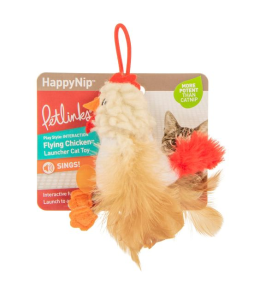 Petlinks® Flying Chicken Sound Launcher Toy