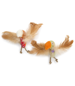 Petlinks® Safari HappyNip Love Birds™ Catnip Cat Toys, Set of 2