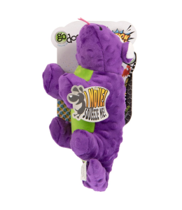 goDog® Action Plush™ Lizard with Chew Guard Technology™ Animated Squeaker Dog Toy