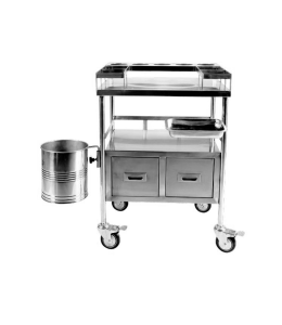 Shernbao Stainless Steel Cart with Cabinet