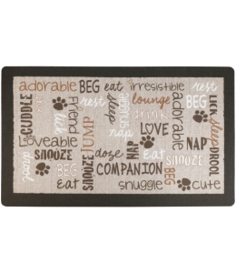 Drymate Mats For Dogs & Cats Linen Tan 12 X 20 Inch/30 Cms X 50 Cms
