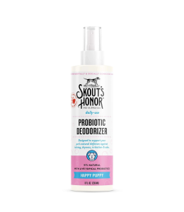 Skouts Honor Probiotic Daily Use Deodorizer Happy Puppy Grooming 30ML