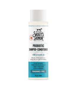 Skouts Honor Probiotic Shampoo Plus Conditioner Unscented Grooming 475ML