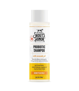 Skouts Honor Probiotic Shampoo Honeysuckle Grooming 475ML