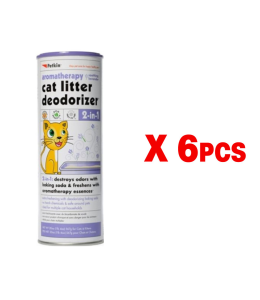 Petkin Cat Litter Deodorizer Lavender 1box 6pcs