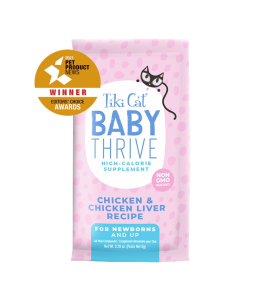 Tiki Cat Baby Thrive Chicken & Chicken Liver Recipe Sachets 20/.25 oz.