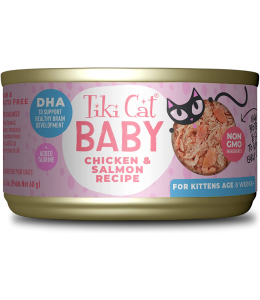 Tiki Cat® Baby™ Chicken & Salmon Recipe 2.4 oz