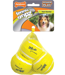 Nylabone Play Tennis Ball Small 3pk 1.75in