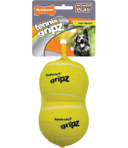 Nylabone Play Tennis Ball LG 2pk 3.5in