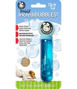 Pet Qwerks Doggy Incredibubbles with Peanut Butter Flavor