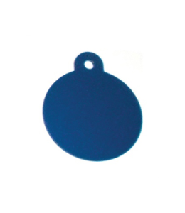 Imarc Pet Tag Circle Large Blue