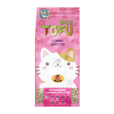 NutraPet Tofu Clumping Cat Litter Peach Sticks - 7 Liters