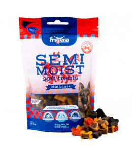 friGERA Semi-Moist Soft Treats Mix Bones 165g