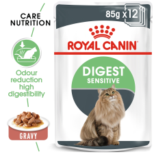 Royal Canin Feline Care Nutrition Digest Sensitive Gravy 85G (Wet Food )