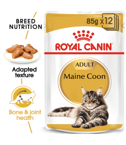 Royal Canin Feline Breed Nutrition Maine Coon 85G (Wet Food )