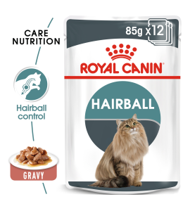 Royal Canin Feline Care Nutrition Hairball Gravy 85G (Wet Food )