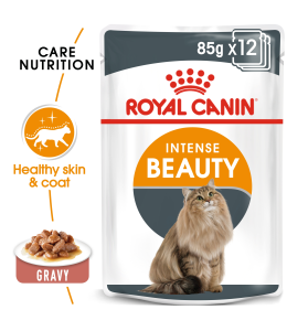 Royal Canin Feline Care Nutrition Intense Beauty Gravy 85G (Wet Food )