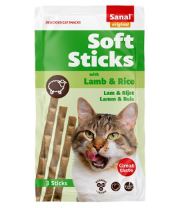 SANAL CAT Soft Sticks Lamb & Rice