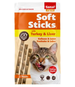 SANAL CAT Cream sticks with Salmon 75g