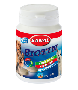 SANAL DOG Biotin tablets 75g